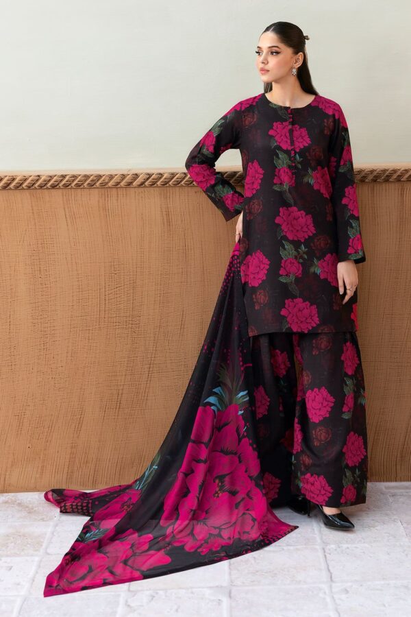 Afsanah Unstitched Swiss Lawn 3-Piece Suit - Printed Suit for Women - Dress Glam