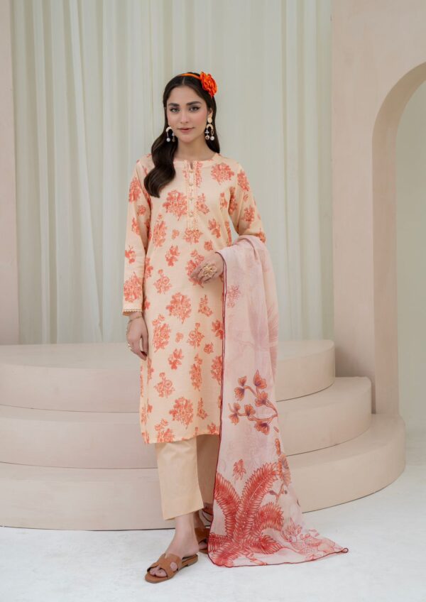 Charizma Lawn Banadora 3-Piece Suit - Printed Suit for Women - Dress Glam