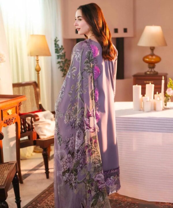 Heavy Embroidered 3-Piece Suit- Jade Pure Pima Lawn 2025 - Dress Glam