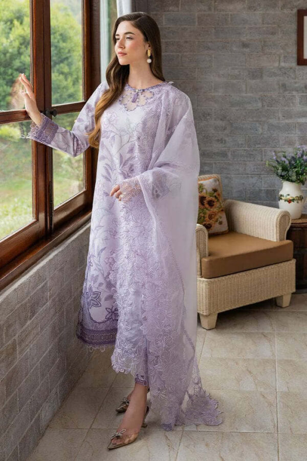 MUSHQ Lawn Printed Unstitched Suit - Printed Suit for Women - Dress Glam